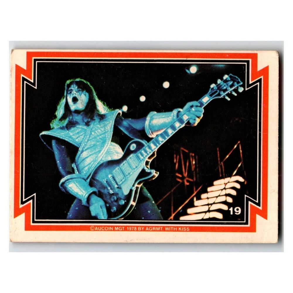 KISS Ace Frehley 1978 KISS Card #19 Aucoin MGT